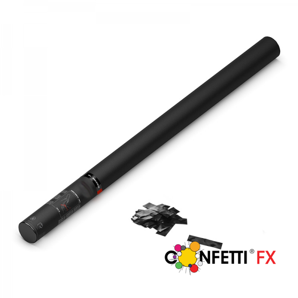 FX Konfettikanone schwarz metallic, 80cm