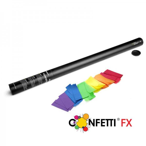 FX Konfettikanone Regenbogenfarben CSD Pride